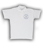 Polo shirt blanc